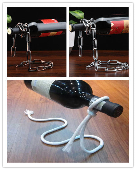 Floating Wine Holder Wine - PaintedUSA