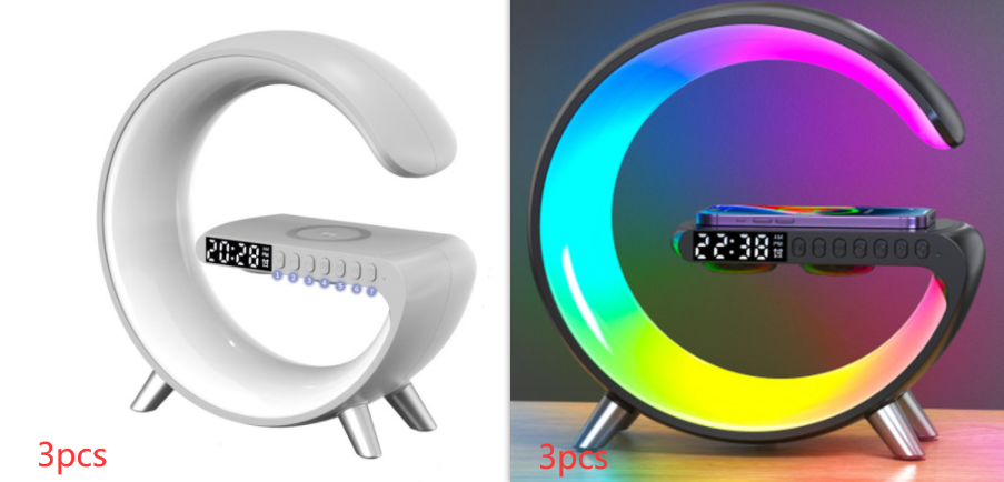 New Intelligent G Shaped LED Lamp Bluetooth - PaintedUSA