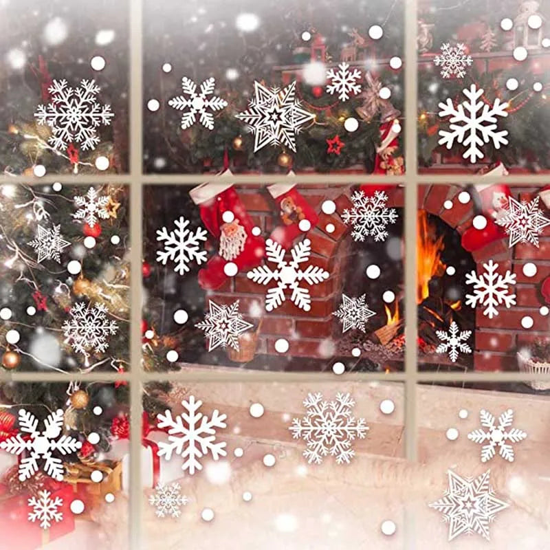 Window Decals Stickers Christmas New Year