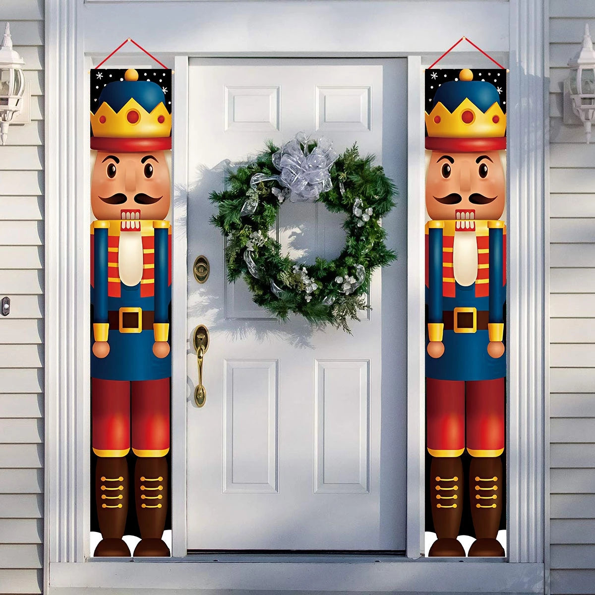 Merry Christmas Door Banner Decoration 2025